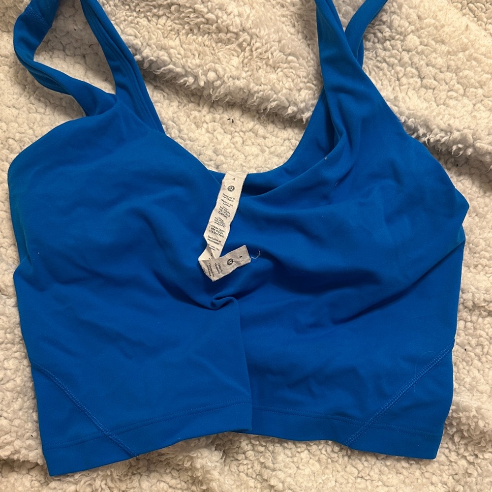 Lululemon Athletica Vibrant Blue Sports Bra